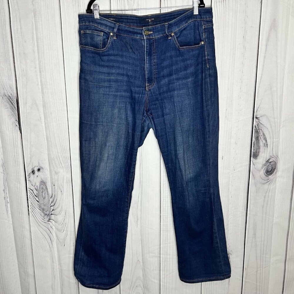 TOMMY HILFIGER Sz 16 (40 x 31) Stretch Denim Tribeca Straight Leg Jeans